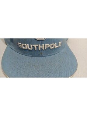 Southpole Light Blue Authentic Collection Baseball Cap Embroidered Logo